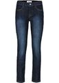 Slim Fit Jeans Mid Waist cropped Normal Gr. 46 Dunkelblau Damenjeans Hose Neu