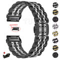 Luxus Metall Armband Für Garmin Fenix E 8 7 7X 6 6X Pro 5 5X Epix Pro Quick Fit