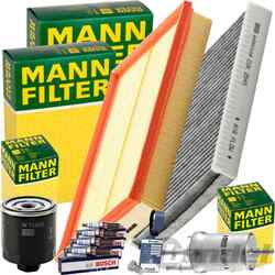 MANN FILTER INSPEKTIONSPAKET passend für VW POLO 9N SKODA FABIA 6Y SEAT IBIZA 3