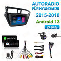 Android 13 Für Hyundai I20 2015-2018 Carplay Autoradio GPS NAVI 2G+64G SWC FM