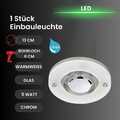 B-Ware Briloner  Attach LED Downlight Deckenlampe Glas