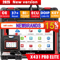 LAUNCH X431 PRO Elite V+ Profi KFZ OBD2 Diagnosegerät ALLE SYSTEM Programmierung