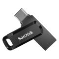 SanDisk Ultra Dual Drive Go 32GB 64GB 128GB 256GB USB Typ C Pen Drive Schwarz