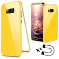 Magnet Hülle für Samsung Galaxy S8 S9 S10 Note10 Rundum Handy Schutz Case Cover