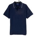 GANT Marineblau Tech Prep Pique Rugger Polo Shirt Größe M L