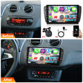 Carplay Autoradio 8G+128G Für Seat Ibiza 6j 2009-2013 Android 13.0 GPS Navi DSP