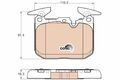 Bremsbelagsatz Scheibenbremse COTEC TRW GDB1943 für BMW F31 F20 F80 F30 F22 F36