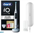 Oral-B iO Series 10 Elektrische Zahnbürste mit 7 Putzmodi stardust white NEU