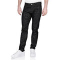 Neu Herren Skinny Jeans schmale Passform Denim Stretch Freizeit Designer Hose Hose