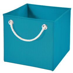 Faltbox 15 x 15 x 15 cm Aufbewahrungsbox Badezimmer Kiste Faltschachtel Korb