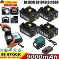 6X Ersetzen 18V 6Ah 9Ah 8Ah Akku Für Makita BL1850 BL1830 BL1860B Led Anzeige