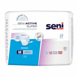 Seni Active Super Inkontinenzslip, Pack á 10 St., Größe: S L M XL