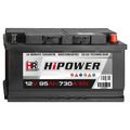 HR HiPower PKW Batterie 12V 95Ah Starterbatterie Autobatterie 88 90 92 100 105Ah