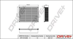 Dr!ve+ Luftfilter DP1110.10.0355 für MERCEDES-BENZ