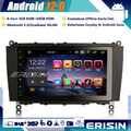 8" 64GB Android 12 Autoradio GPS TPMS DAB+ für Mercedes CLK-Class W209 C209 A209