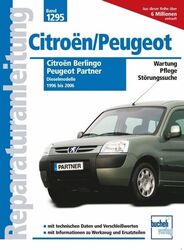 REPARATURANLEITUNG CITROEN BERLINGO Peugeot Partner Jetzt helfe ich mir selbst 