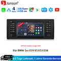 2+32G Android 13 Carplay Autoradio Für BMW E39 E53 X5 5er GPS Navi WiFi RDS DAB+