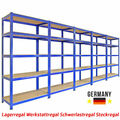 Werkstattregal Schwerlastregal 200CM 180CM 170CM Garagenregal Lagerregal Büro DE