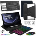 QWERTZ Tastatur Maus Schutzhülle Für Samsung Galaxy Tab S9 FE 10.9" X510 X516B