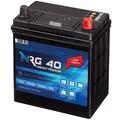 NRG Autobatterie 40AH 12V ASIA Plus Pol Rechts Starterbatterie ersetzt 35Ah 38Ah