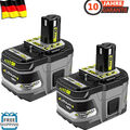 18V 6.0Ah 9.0Ah  Akku für RYOBI One+ Plus Lithium RB18L50 P108 Ladegerät