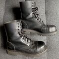 10-Loch Rangers Undercover Springerstiefel Boots geschraubte Sohlen Gr. 9