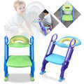 Toilettensitz Toilettentrainer Lerntöpfchen WC Sitz mit Treppe für 1-7 Kids TOP