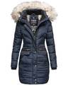 Navahoo Paula Damen Winter Jacke Mantel Parka warm gefütterte Winterjacke B383