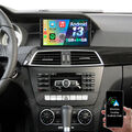 9" Android 13 Autoradio Navi Carplay GPS 2+64GB Für Mercedes Benz C Klasse W204