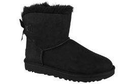 Winterschuhe Damen, UGG Mini Bailey Bow II, Schwarz