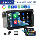 2+64G CarPlay Android 13 Autoradio Für VW Polo 9N Golf MK4 Passat B5 7" GPS Navi