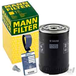 MANN FILTER ÖL-FILTER ÖLWECHSELSET passend für AUDI A4 B5-B7 VW PASSAT B5 1.8T