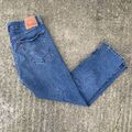 Vintage Levi's 505 Herren Regular Light Wash Jeans Größe W36 L30