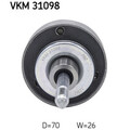 Umlenk-/Führungsrolle Keilrippenriemen SKF VKM 31098 für Seat VW Skoda Alhambra