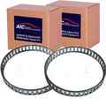 2X AIC ABS-SENSORRINGE VORNE BEIDSEITIG PASSEND FÜR AUDI A4 A6 A8 SKODA SUPERB