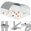 Hühnerstall Geflügelstall Voliere Hühnerhaus Kuppeldach Freigehege Für Huhn