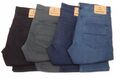 Ex M&S Herren Italienische Baumwolle Hose Reise Jeans Hose Straight Fit Stretch