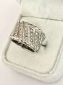 RING mit 2,85ct. BRILLANTEN aus 750 / 18 KARAT WEISSGOLD Gr. 56