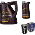 Ölwechsel Set 6L MANNOL Extreme 5W-40 Motoröl + SCT Filter KIT 10190815