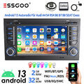 7" Carplay Für Audi A4 8E 8H B6 B7 Autoradio Android 13 GPS NAVI Bluetooth WIFI