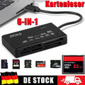 ALL IN ONE Kartenleser Speicherkarten USB Kartenlesegerät für CF/SD/xD/MS/SDHC