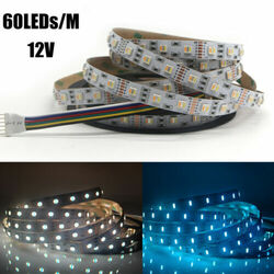 1/5m 5in1 5050SMD LED Stripe RGB CCT RGBW Leiste Streifen 5050 Band Lichterkette