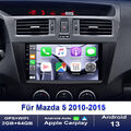 Für Mazda 5 2010-2015 2G+64G Android 13 Autoradio GPS NAVI WIFI APPLE Carplay FM