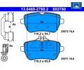Bremsbelagsatz, Scheibenbremse ATE 13.0460-2780.2