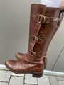 Gabor Stiefel, Stiefeletten, Leder, braun, Gr. 41 (7,5) Top!!!