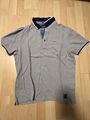 Pierre Cardin Poloshirt Gr. M Grau Modern Fit 