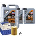 Motoröl 5W30 LIQUI MOLY Top Tec 4200 7L+MAHLE Ölfilter+Ölablassschraube