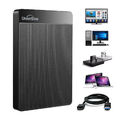 Externe Festplatte USB 3.0 500GB 1TB 2TB 2,5" Storage HDD Expansion Hard Drive