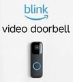 Blink Video Doorbell - HD-Video Türklingel mit Zwei-Wege-Audio  - Schwarz - NEU