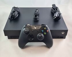 Microsoft Xbox One X 1TB Konsole - Schwarz